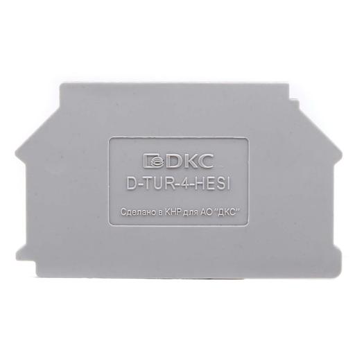 Изолятор торцевой для клеммы TUR-4-HESI DKC D-TUR-4-HESI фото 1