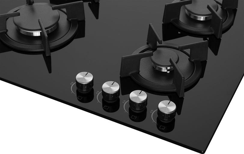 Газовая варочная поверхность Weissgauff HG 640 BG черный фото 3