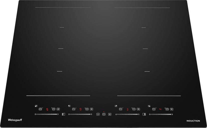Индукционная варочная поверхность Weissgauff PREMIUM HI 649 Dual Flex черный фото 2