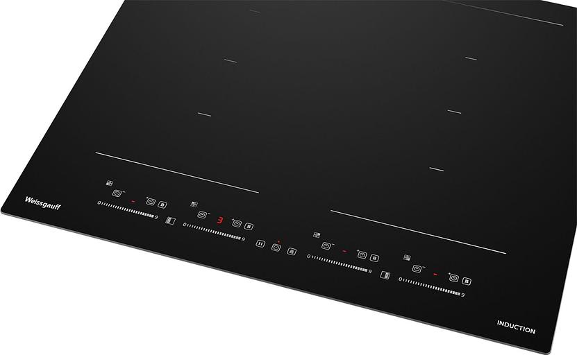Индукционная варочная поверхность Weissgauff PREMIUM HI 649 Dual Flex черный фото 3