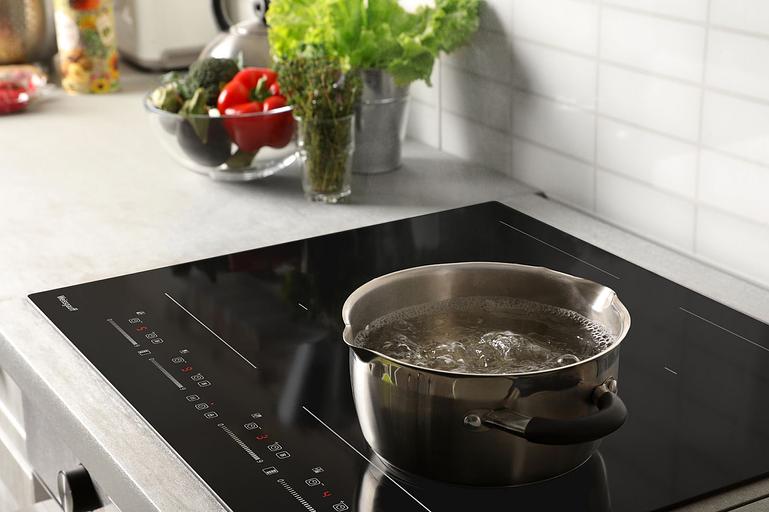 Индукционная варочная поверхность Weissgauff PREMIUM HI 649 Dual Flex черный фото 4