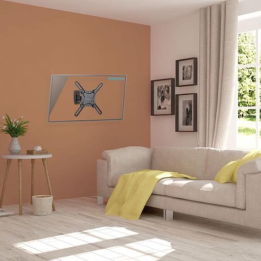 Кронштейн для телевизора Kromax CORBEL-4 черный 15"-42" макс.25кг настенный поворот и наклон фото 10