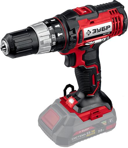 Дрель-шуруповерт Зубр ДШУ-185 аккум. патрон:быстрозажимной фото 1