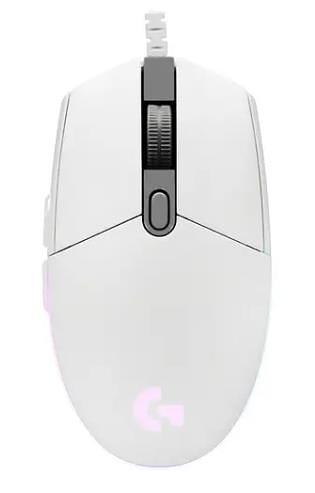 Мышка USB OPTICAL G102 LIGHTSY WHITE 910-005809 LOGITECH фото 1