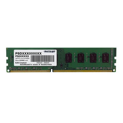 Модуль памяти DIMM 4GB DDR3L-1600 PSD34G1600L81 PATRIOT фото 1