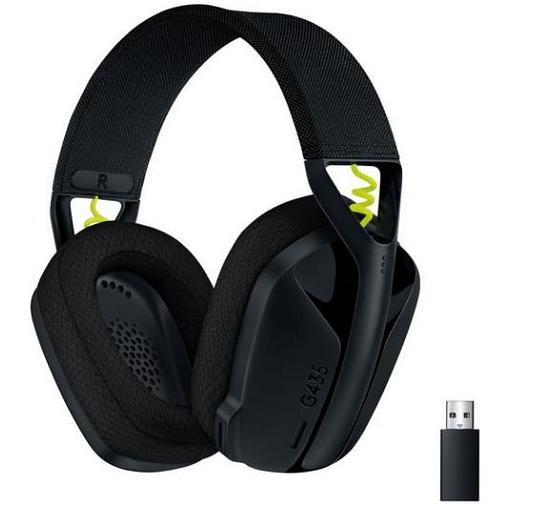 Гарнитура WRL G435 BLACK/YELLOW GAMING 981-001053 LOGITECH фото 1
