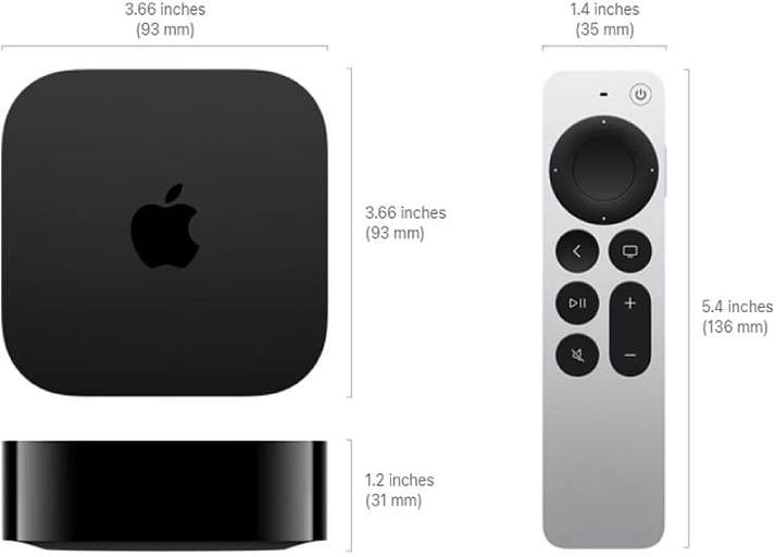 Медиаплеер Apple TV 4K A2843 128Gb фото 6