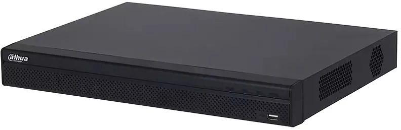 DAHUA DHI-NVR4216-4KS3 16-канальный IP-видеорегистратор 4K и H.265+, видеоаналитика, входящий поток до 160Мбит/с, 2 SATA III до 20Тбайт фото 1