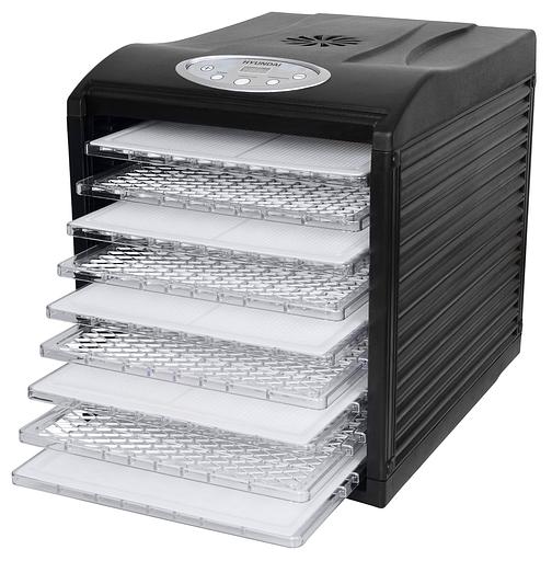 Сушка для фруктов и овощей Hyundai HYFD-1802 27под. 700Вт черный фото 7