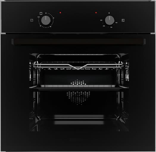 Духовой шкаф Электрический Hyundai 6003.01 BG черное стекло фото 1