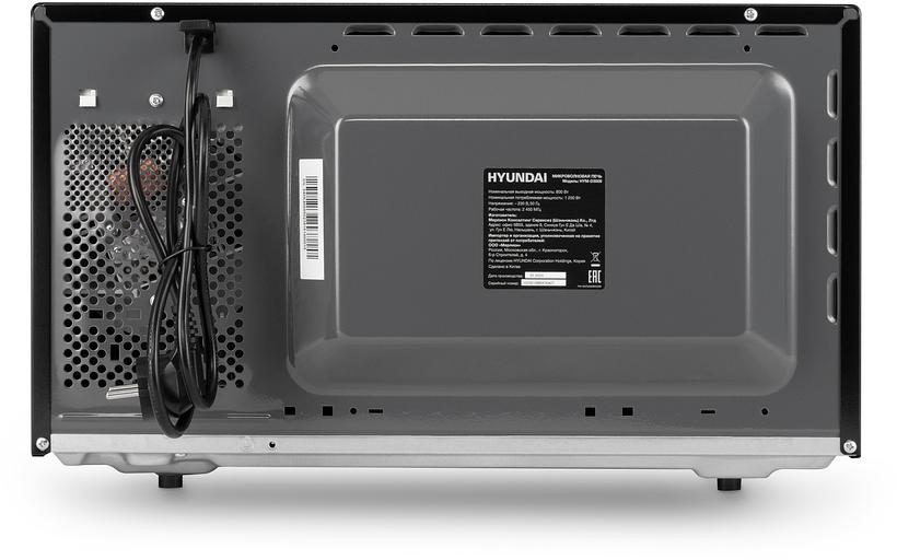 Микроволновая Печь Hyundai HYM-D3009 23л. 800Вт нержавеющая сталь фото 7