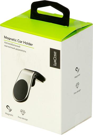 Держатель LuxCase магнитный серебристый для для смартфонов и навигаторов (98803) фото 8