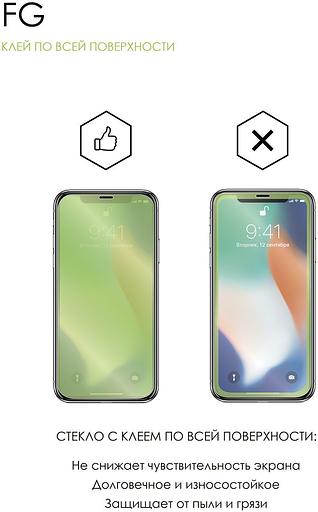 Защитное стекло для экрана LuxCase прозрачный для Xiaomi Redmi Note 11/11s прозрачная 1шт. (83309) фото 4