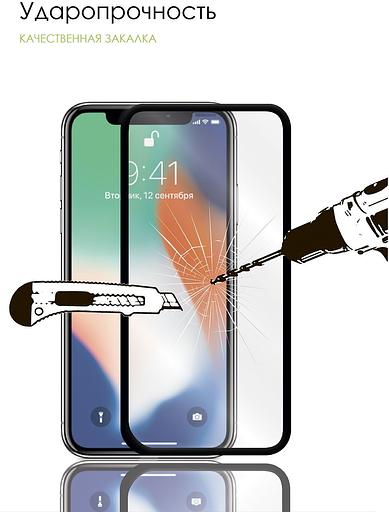 Защитное стекло для экрана LuxCase прозрачный для Xiaomi Redmi Note 11/11s прозрачная 1шт. (83309) фото 5