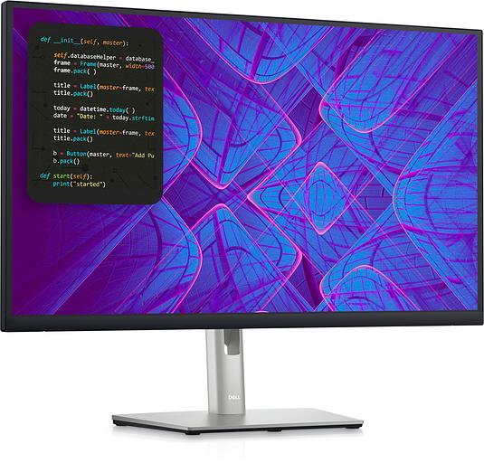 Монитор Dell 31.5" P3223QE серебристый/черный IPS LED 5ms 16:9 HDMI матовая HAS Piv 1000:1 350cd 178гр/178гр 3840x2160 60Hz DP USB 11.7кг фото 2