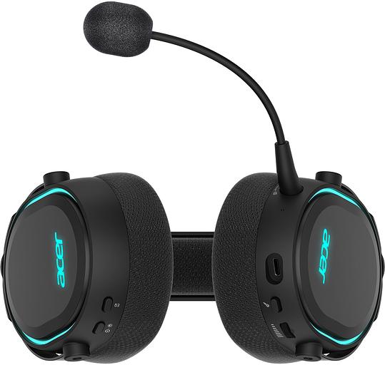 Наушники с микрофоном Acer OHR303 черный мониторные BT/Radio оголовье (ZL.HDSEE.009) фото 8