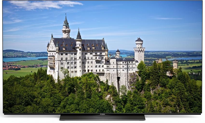 Телевизор OLED Hyundai 55" H-LED55OBU7700 Android TV Frameless черный/черный 4K Ultra HD 120Hz DVB-T DVB-T2 DVB-C DVB-S DVB-S2 USB 2.0 - 2шт. WiFi Smart TV фото 1