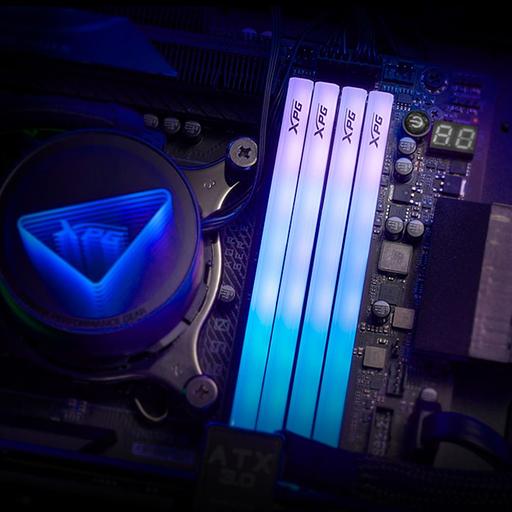 Модуль памяти ADATA XPG Lancer Blade DDR5 Общий объём памяти 32Гб Module capacity 16Гб Количество 2 6000 МГц Радиатор Множитель частоты шины 30 1.35 В RGB черный AX5U6000C3016G-DTLABRBK фото 7