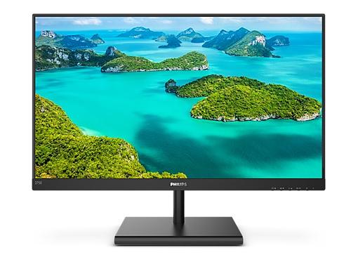 Монитор 27" PHILIPS 275E1S (00/01) black (IPS, 2560x1440, 16:9, 178/178, 250cd/m2, 1000:1 (20M:1), 4ms, VGA, HDMI, DP, USB Hub) (275E1S (00/01)) фото 1