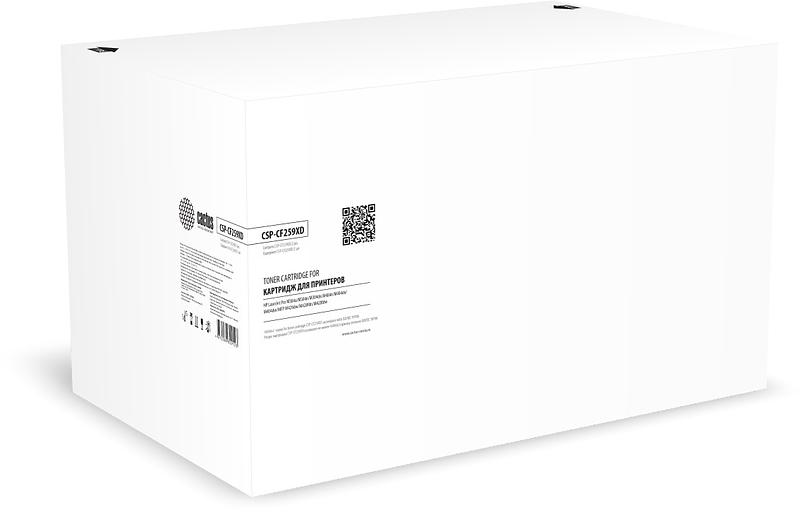Картридж лазерный Cactus CSP-CF259XD CF259X черный набор х2упак. (10000стр.) для HP LJ Pro M304a/M30 фото 1