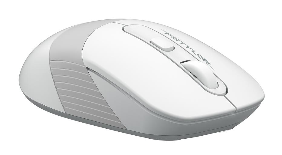 Клавиатура + мышь A4Tech Fstyler FG1010S клав:белый/серый мышь:белый/серый USB беспроводная Multimedia Touch (FG1010S WHITE) фото 6