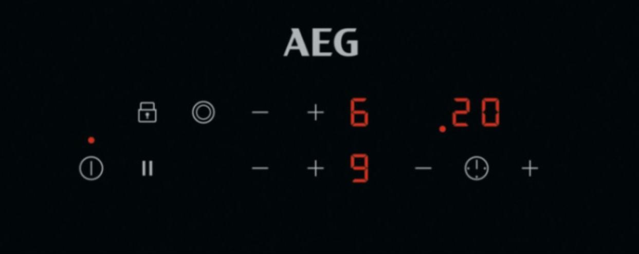 Варочная поверхность AEG HRB32310CB черный фото 2