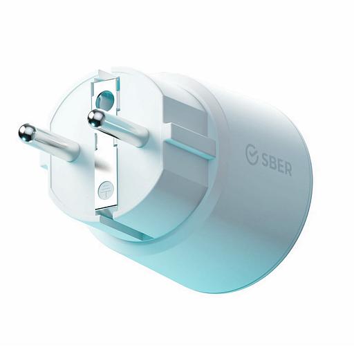 Умная розетка СБЕР/SBER: WiFi/Управление голосом (SBDV-00123W) фото 1