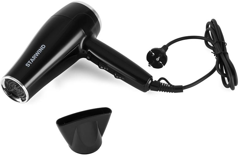 Фен Starwind SHD 7080 2000Вт черный/хром фото 5