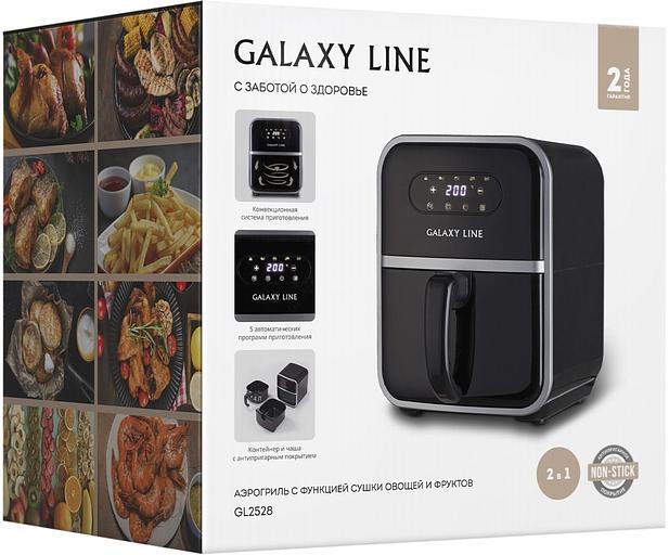 Аэрогриль Galaxy Line GL 2528 2000Вт черный фото 7