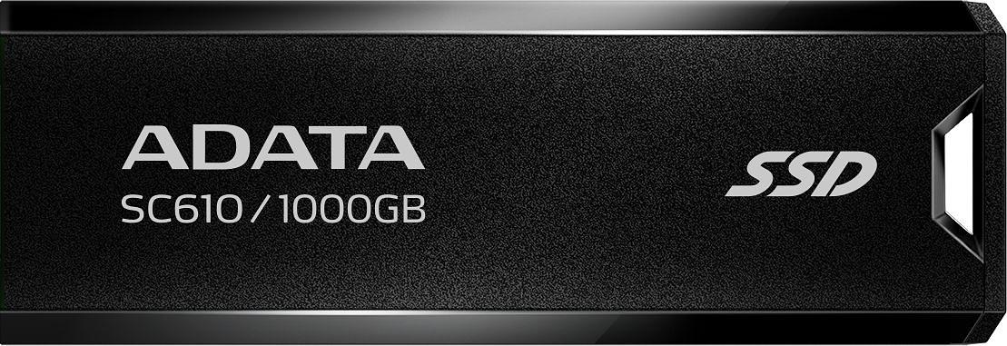 Внешний SSD диск ADATA 1TB SC610 Черный фото 1