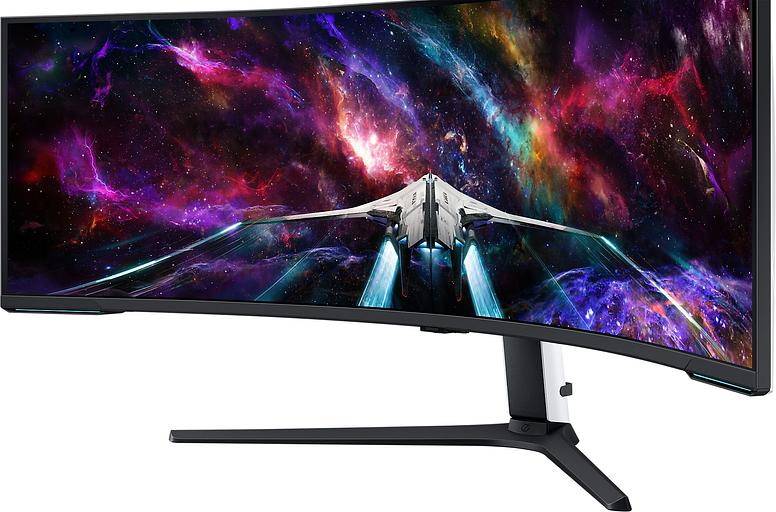 Монитор Samsung 57" S57CG952NI черный VA LED 1ms 32:9 HDMI M/M полуматовая HAS Piv 2500:1 420cd 178гр/178гр 7680x2160 240Hz FreeSync Premium Pro DP WQ USB фото 5