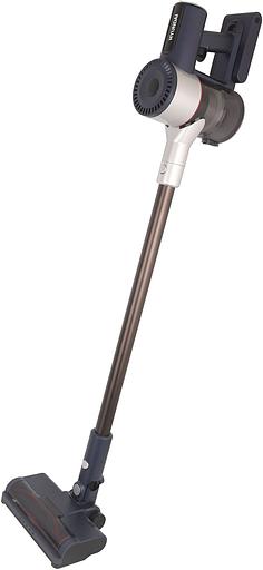 Пылесос ручной Hyundai HYV-S7570 380Вт черный/серебристый фото 2