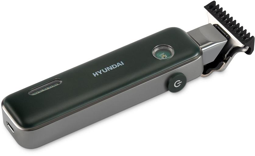 Триммер Hyundai H-HT6070 зеленый (насадок в компл:3шт) фото 8