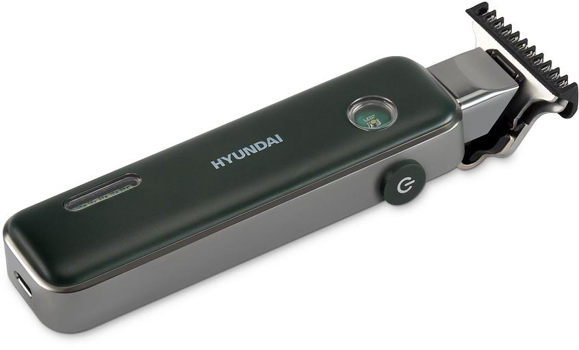 Триммер Hyundai H-HT6070 зеленый (насадок в компл:3шт) фото 9