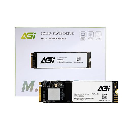 M.2 2280 1TB AGI AI298 Client SSD AGI1T0GIMAI298 PCIe Gen3x4 with NVMe, 2400/1800, MTBF 1.6M, 3D NAND, 600TBW, RTL фото 2