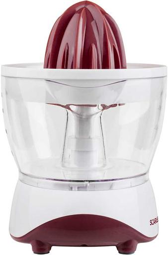 Соковыжималка цитрусовая Scarlett SC-JE50C06 25Вт рез.сок.:700мл. белый/коричневый фото 3