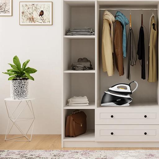 Парогенератор Kitfort КТ-9142 2200Вт черный/белый фото 8