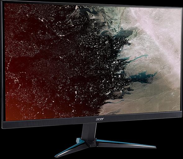 Монитор 27'' ACER Nitro VG270KLbmiipx, ZeroFrame, Black, 16:9, IPS, 3840x2160, 4ms, 350cd, 60Hz, 2xHDMI(2.0)+1xDP(1.2)+SPK+Audio out, Speakers 2Wx2, sync: FreeSync, hdr: HDR 10 (UM.HV0EE.L03) фото 2