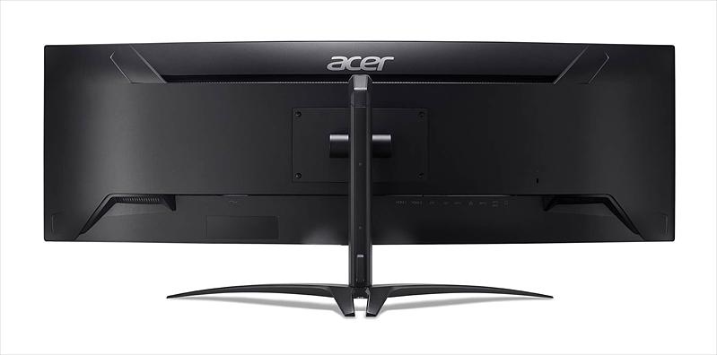 Монитор 44,5'' ACER Nitro XZ452CUVbemiiphuzx,ZeroFrame,Curved 1500R Black,32:9,VA,5120x1440,1/4ms,450cd,165Hz,2xHDMI(2.1)+1xDP(1.4)+1xType-C(PD90W)+Audio out+USB3.2(2Up 3Down)+RJ45,Speakers 3Wx2 (UM.MX2EE.V01) фото 5