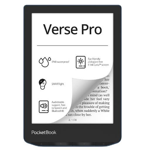 Электронная книга PocketBook 634 Verse Pro Azure (PB634-A-WW) фото 1