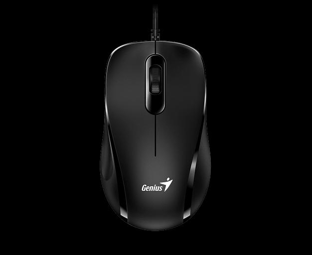 Мышь проводная Genius DX-101 black, 1200dpi, USB (31010026400) фото 1