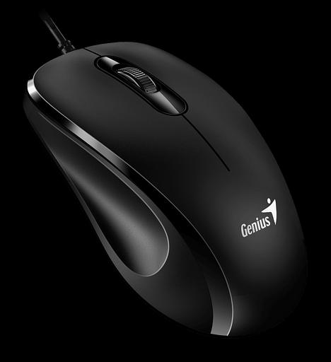 Мышь проводная Genius DX-101 black, 1200dpi, USB (31010026400) фото 6