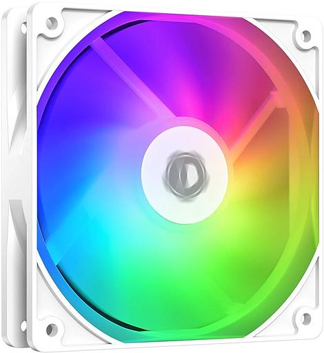 Вентилятор для корпуса ID-COOLING 120x120mm 4pin PWM white (XF-120-ARGB-W) фото 2
