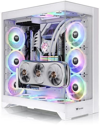 Корпус Thermaltake CTE E600MX белый без БП E-ATX 3x140mm 2xUSB3.0 audio bott PSU фото 10