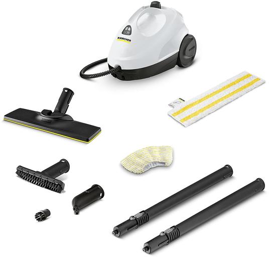 Пароочиститель напольный Karcher EasyFix SC 2 1500Вт белый фото 1