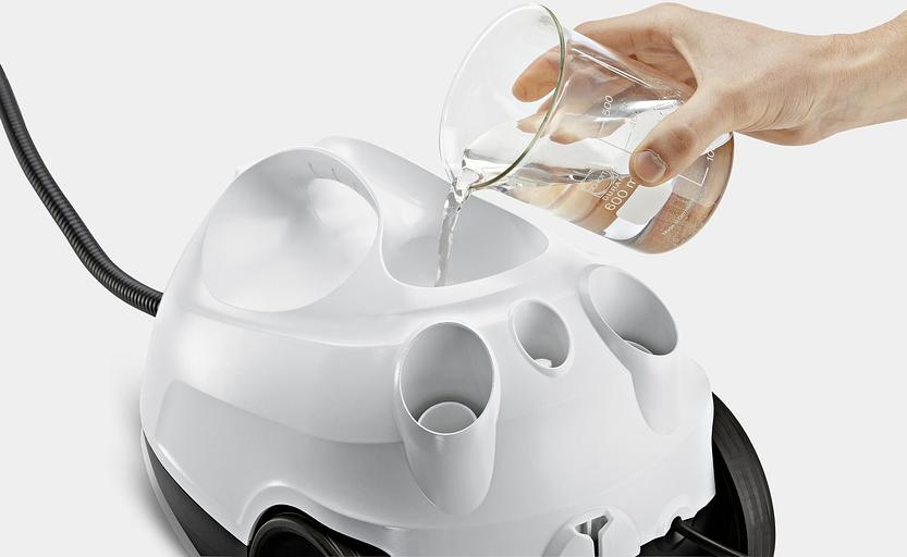 Пароочиститель напольный Karcher EasyFix SC 2 1500Вт белый фото 2