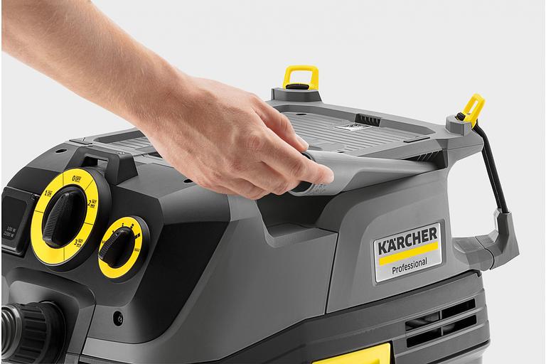 Строительный пылесос Karcher NT 30/1 Tact Te L 1380Вт (уборка: сухая/влажная) серый фото 5