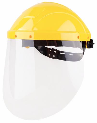 Щиток защитный лицевой НБТ1 ВИЗИОН (с оголовьем, прозрачный) РОСОМЗ 413130 фото 1