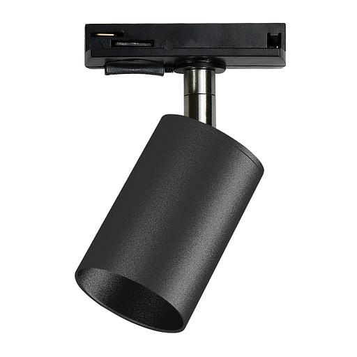 Светильник светодиодный трековый на шинопровод до 50W ДПО-50Вт черный под лампу GU10 Jazzway JazzWay 5037984A фото 1