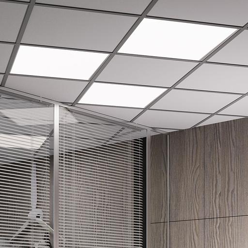 Светильник светодиодный универсальный LED ДВО 36 Вт 3150 Лм 6500К 595х595х19 мм IP20 матовый Офис Gauss Gauss 842123340 фото 6